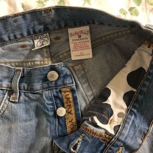 ☁️Vintage Grand Dreamscape Crop Jeans ☁️